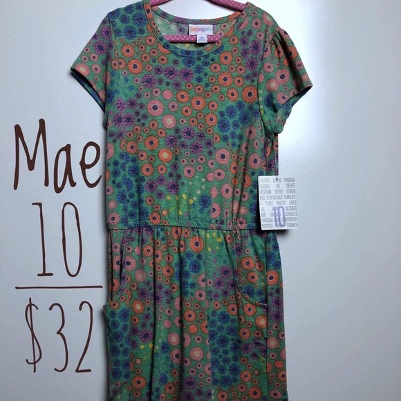 LuLaRoe Other - DAILY DEAL!! MAE Dress by LuLaRoe- Size 10